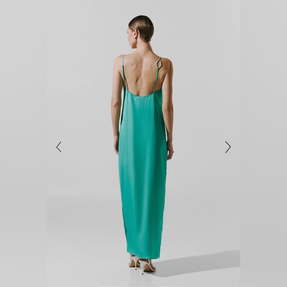 Baobab Collection Teal Victorine Dress - Picture 3 of 10